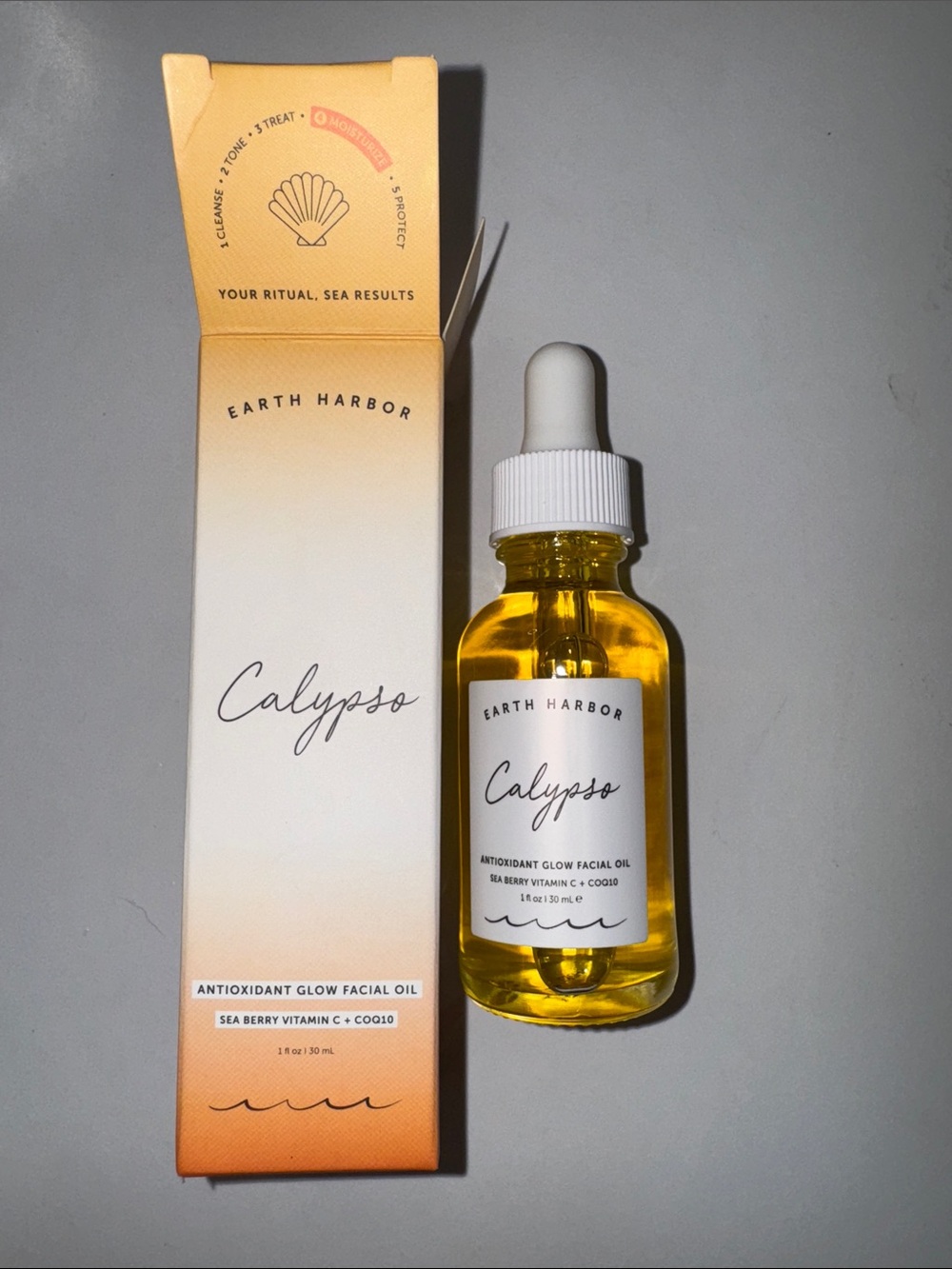 Calypso Antioxidant Glow Facial Oil - Sea Berry Vitamin C - New In Box
